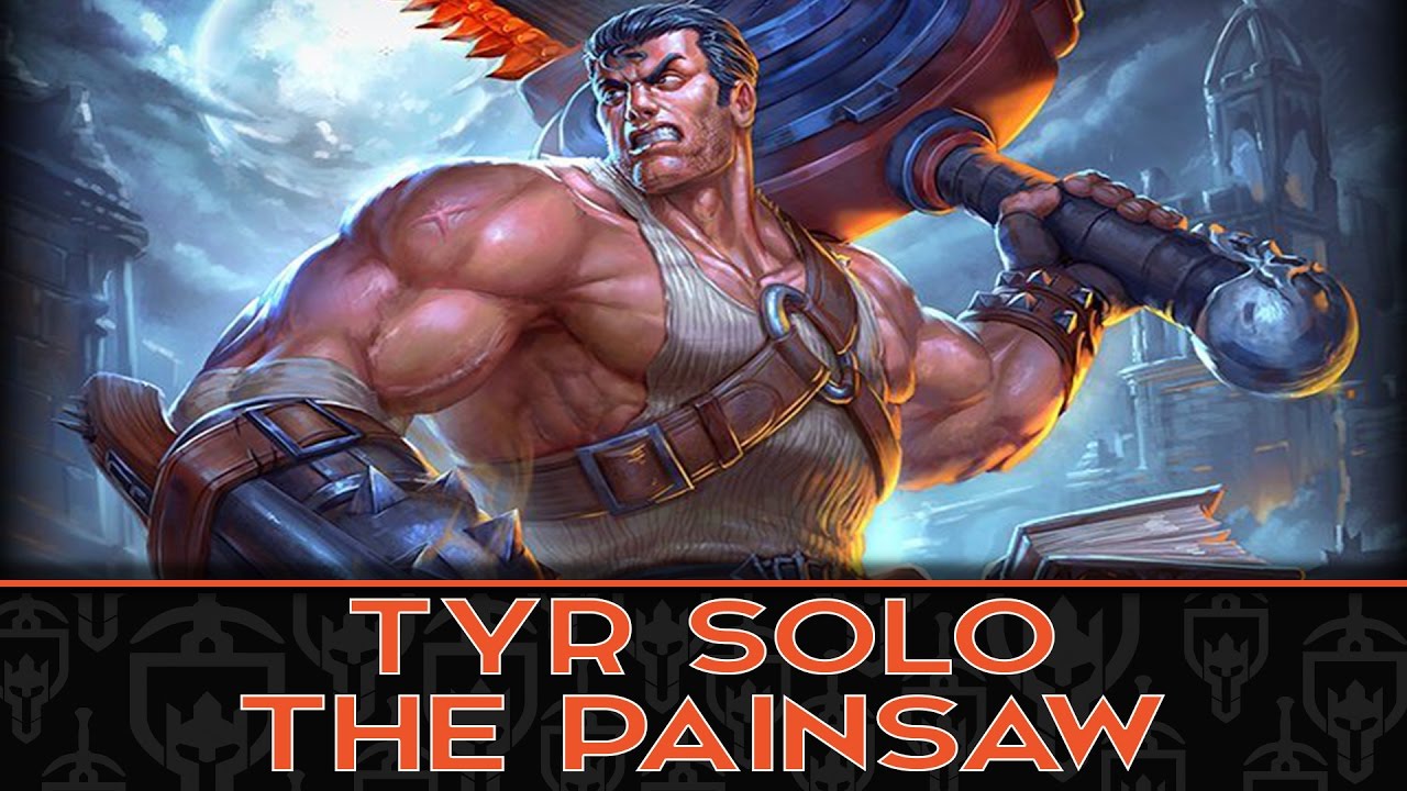 TYR SOLO: HOW HARD CAN A ONE HANDED MAN CARRY?! - Incon - Smite
