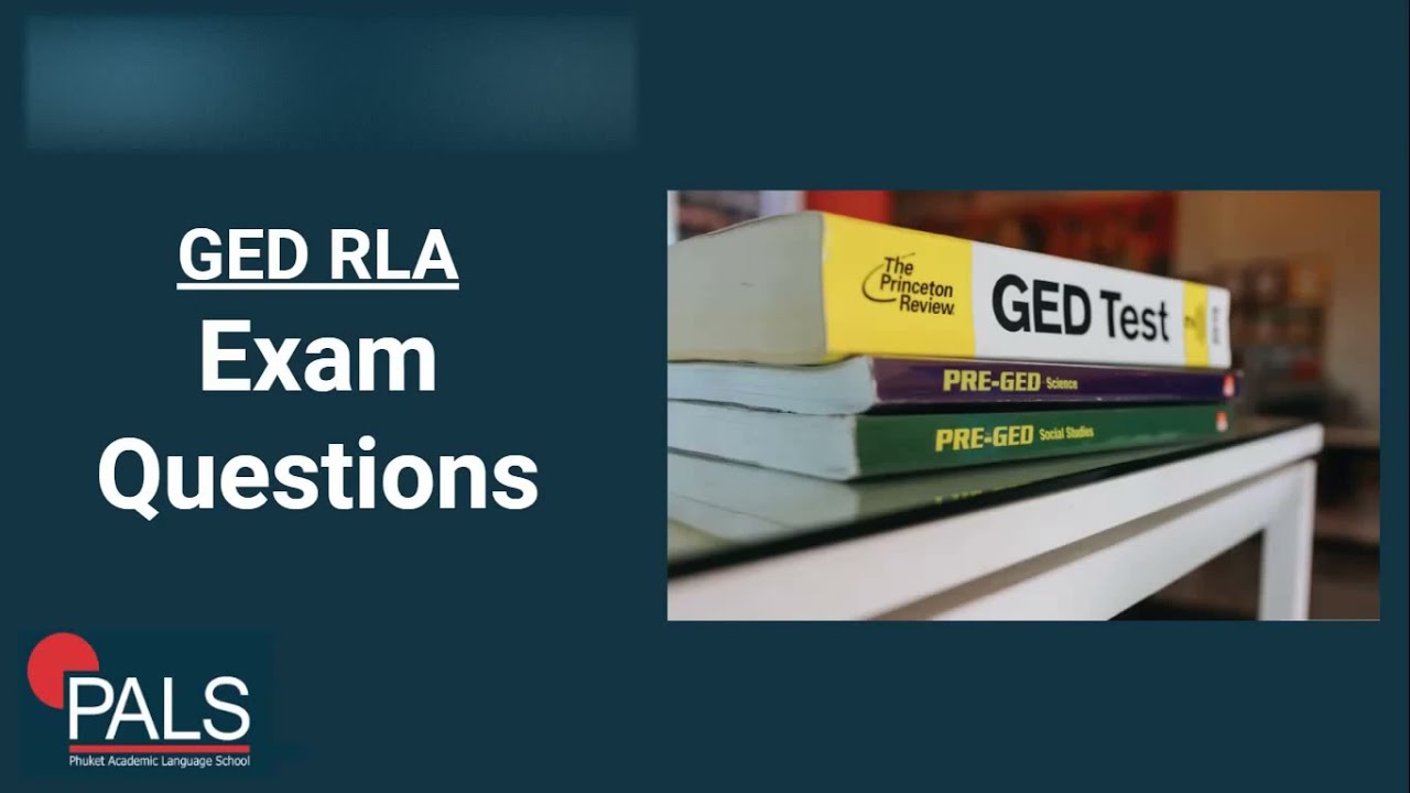 Free GED RLA Test Explained by GED RLA Teacher (part 1)