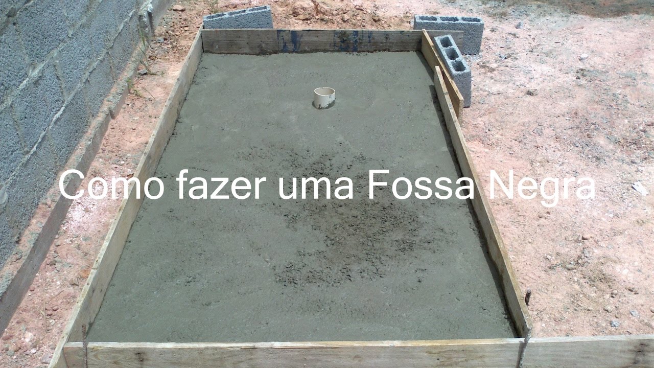 Como fazer uma Fossa  / Faça você / Pedreiro