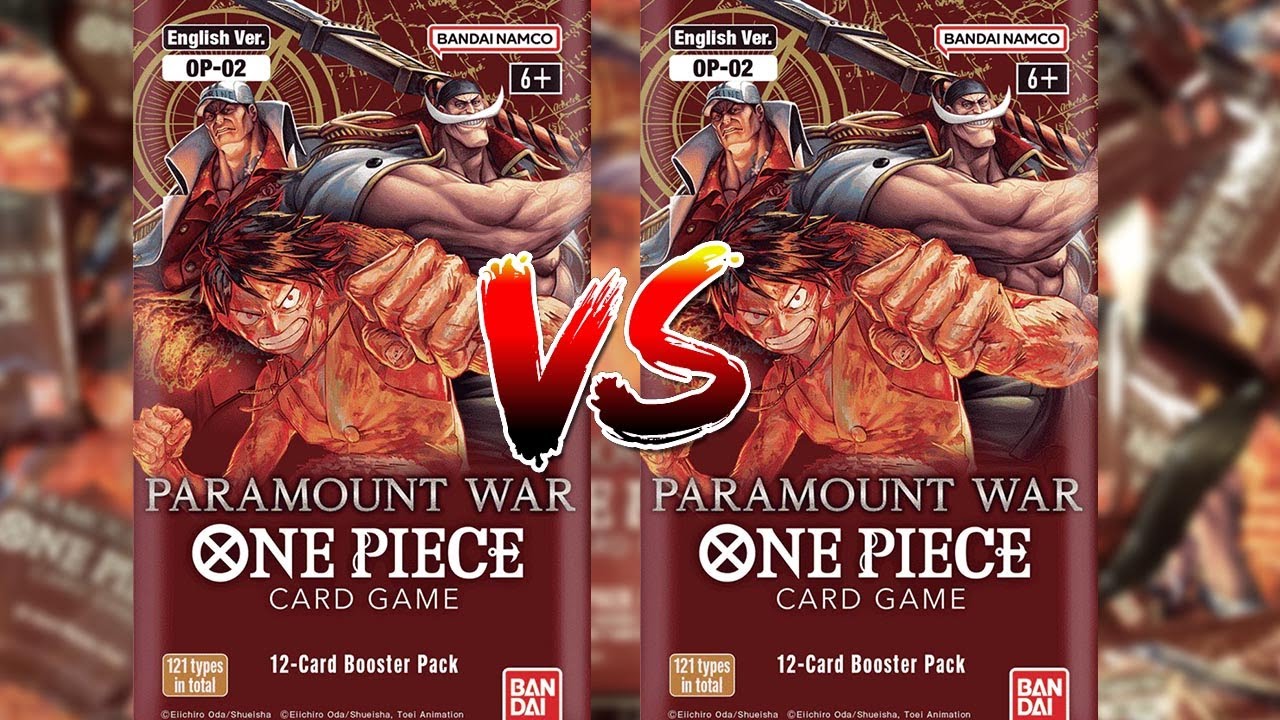 AMAZING FIRST PACK PULL | ONE PIECE TCG BOOSTER BOX PARAMOUNT WAR OPENING | BOOSTER PACK BATTLE
