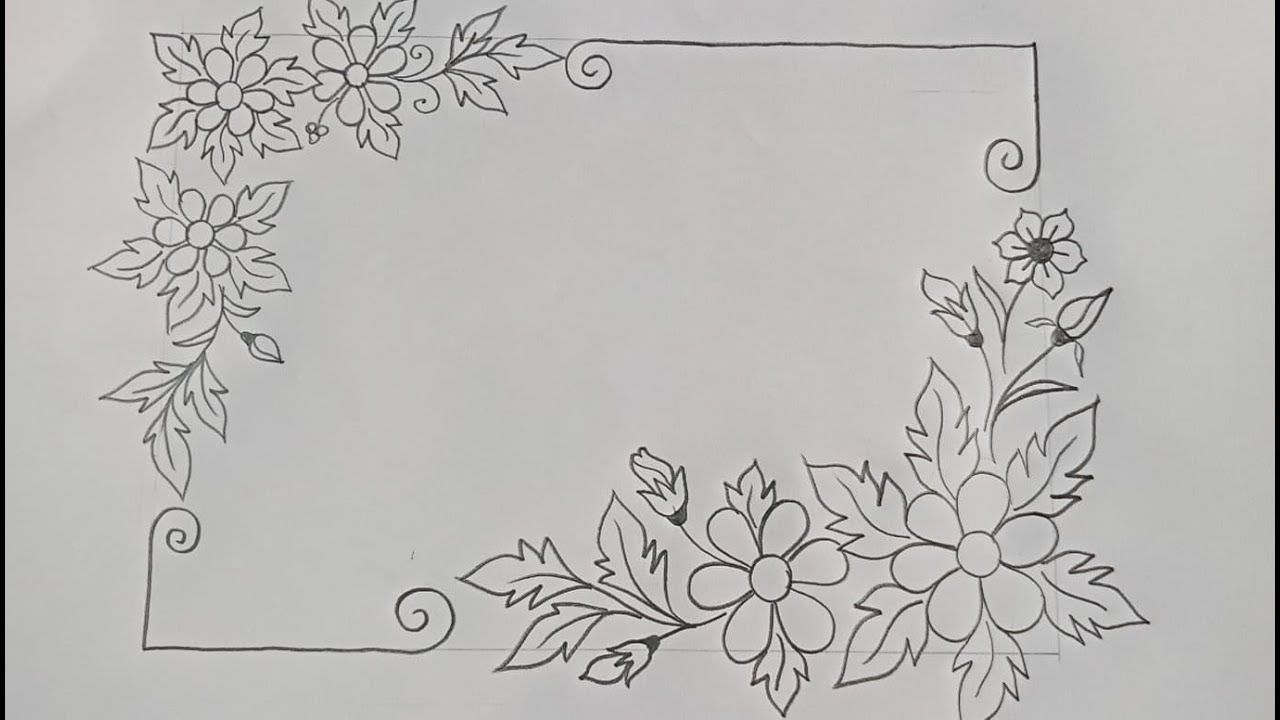 HAND DRAWING: Table Cloth Latest Design Drawing Tutorial-44,How to Draw Square Table Cloth Design