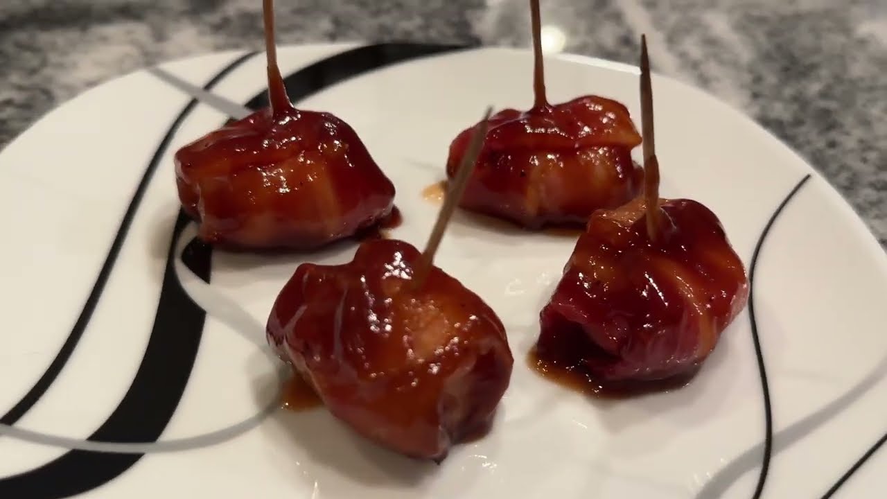 Cooking With Danny P  --  Bacon-Wrapped Water Chestnuts  --