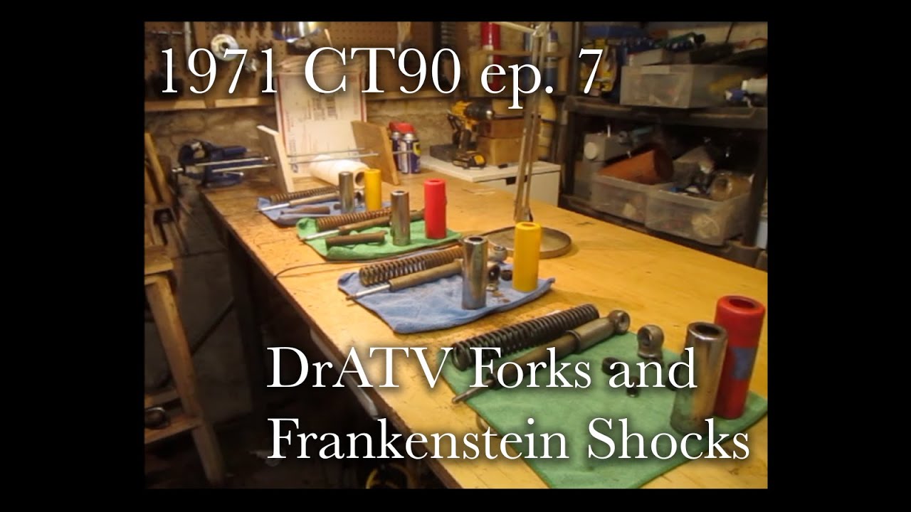 1971 Honda CT90 ep. 7: Suspension and Steering Stop