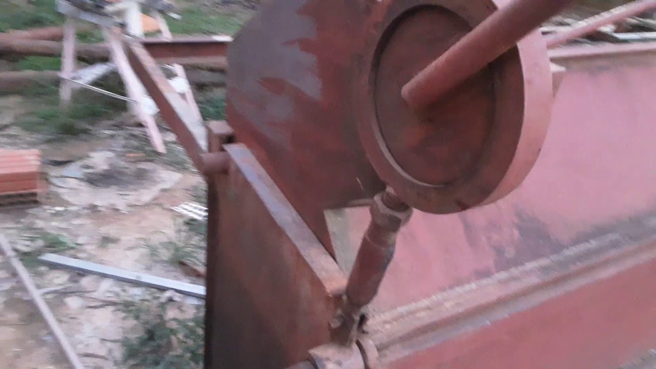Viradeira de chapa feita artesanal de 3 metros fabricada na chapa de 1/4.