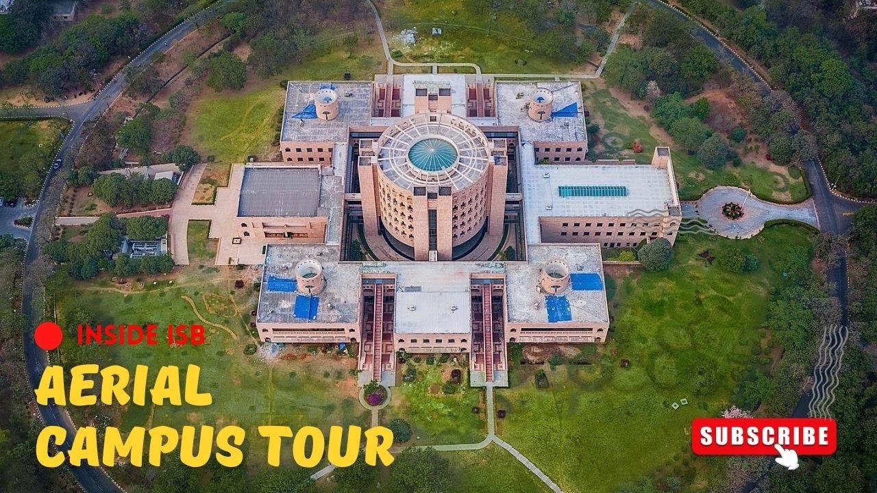 Inside ISB: Hyderabad Campus | Aerial Campus Tour