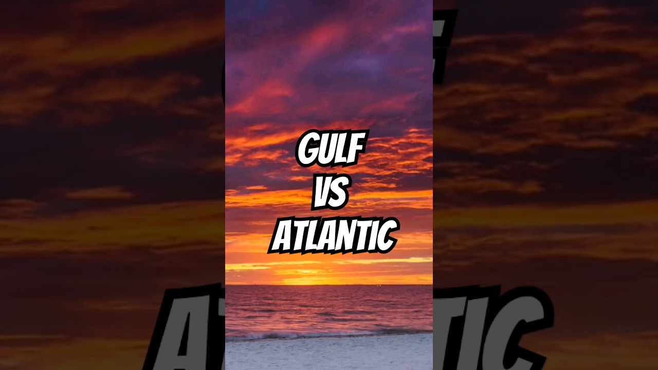 Pros and Cons of beaches on the Gulf Coast vs Atlantic Coast #floridalife #beaches #clearwater