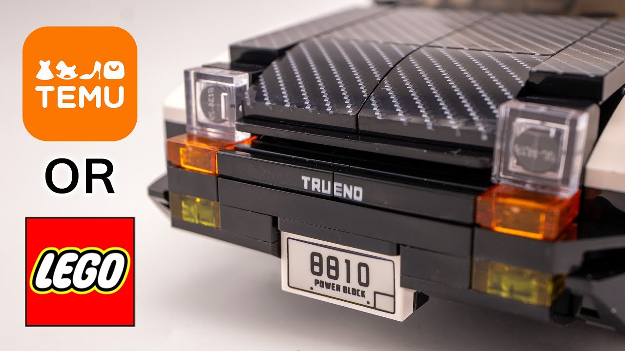 I Bought A FAKE LEGO Toyota AE86 On TEMU