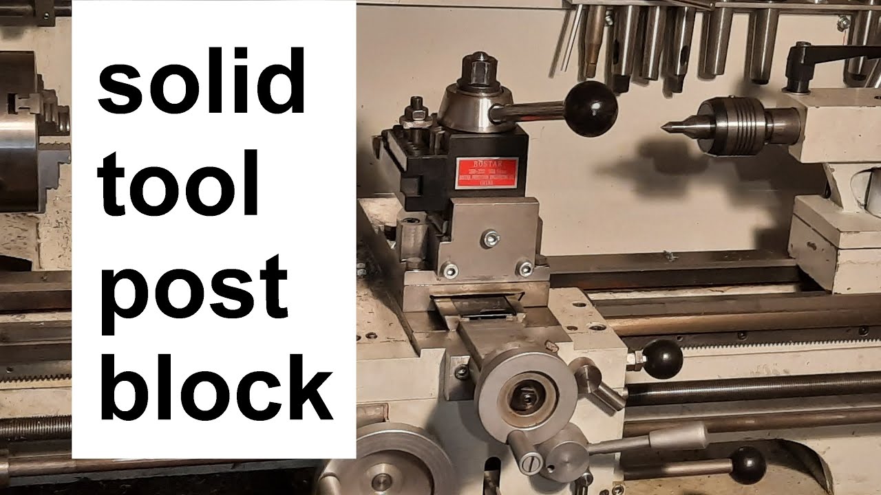 Solid Tool Post Block
