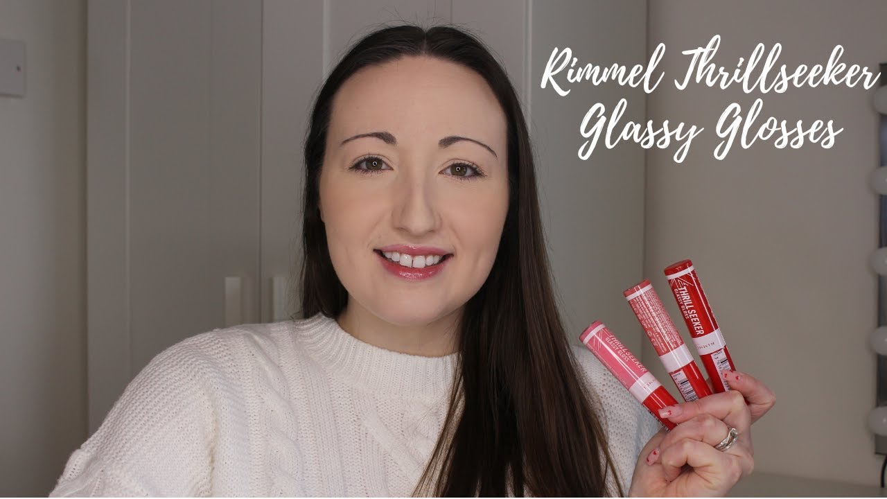 Rimmel Thrill Seeker Glassy Glosses | Swatches 2025