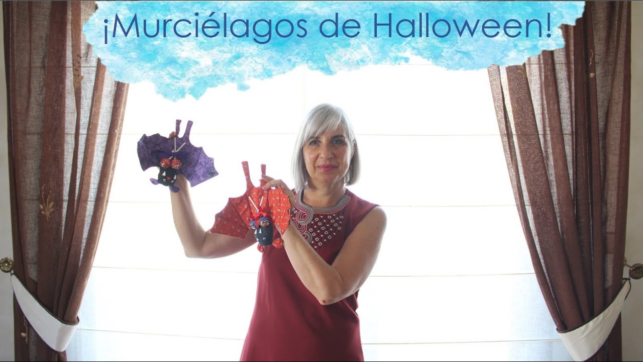 Cómo hacer un murciélago de tela para Halloween | ACERICO TELAS