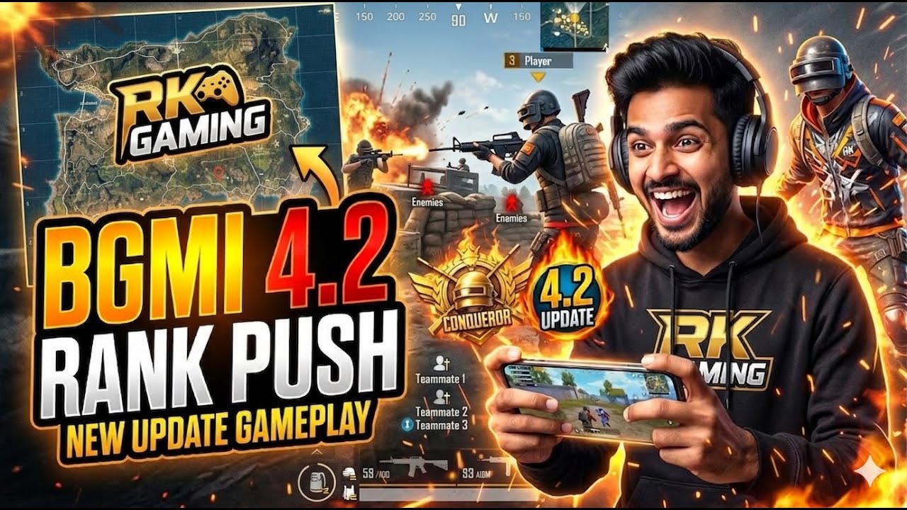 Bgmi live new rando map| bgmi games |RK GAMING #RKGaming #newmapngmi #randomap #rando