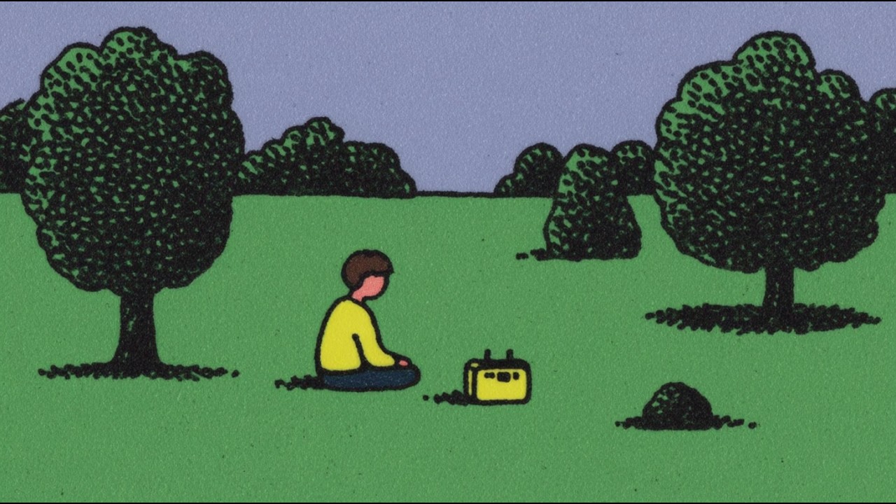 calm background music.