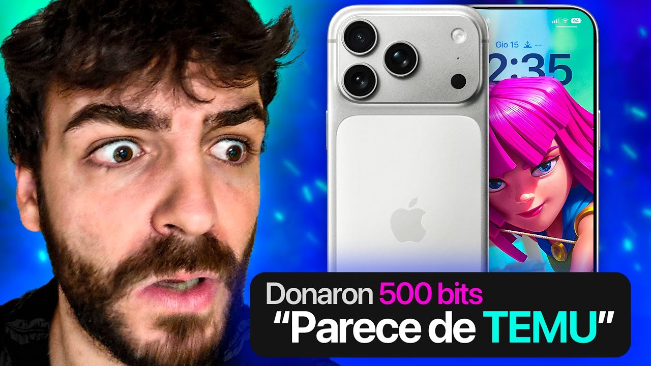 Tumbao se compra el Iphone 17 y le Funan mientras se Tiltea en Clash Royale!