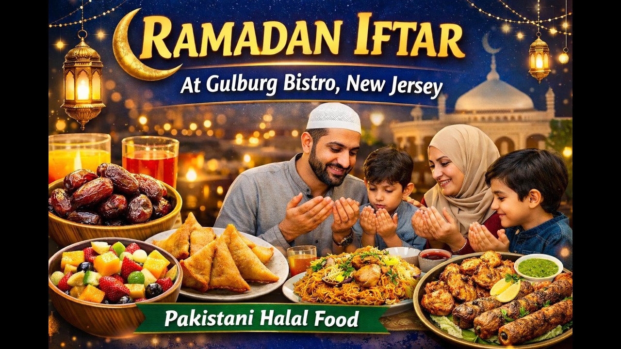 Ramdan Iftar At Gulburg Bistro,New Jersey