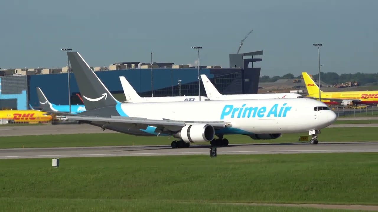 Amazon Prime Air Lots Of Action at CVG Airport  2020.  Boeing 747, 767, 737 Airplane Spotting