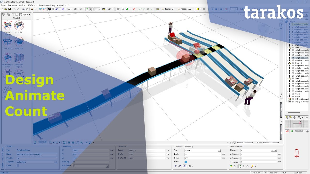 Mini Sorting Line in Minutes: Design, Animation & Sensor Check