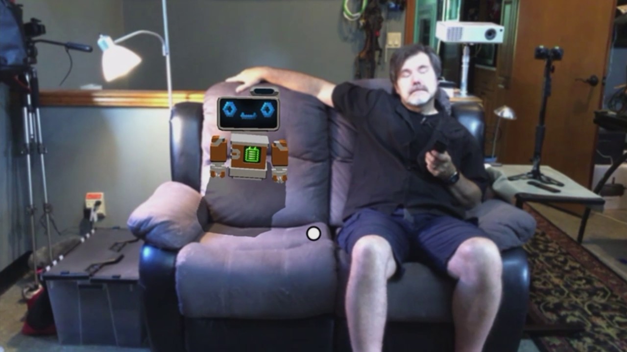 Watching YouTube with BRIDGET from Occipital