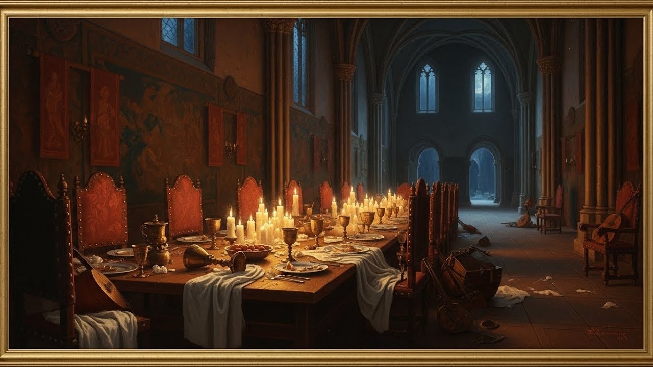 4K TV Art: Renaissance-Inspired Visual Journey | Piano & Cello | Framed TV