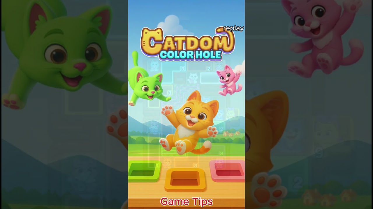 Catdom Color Hole level 330 Solution Walkthrou