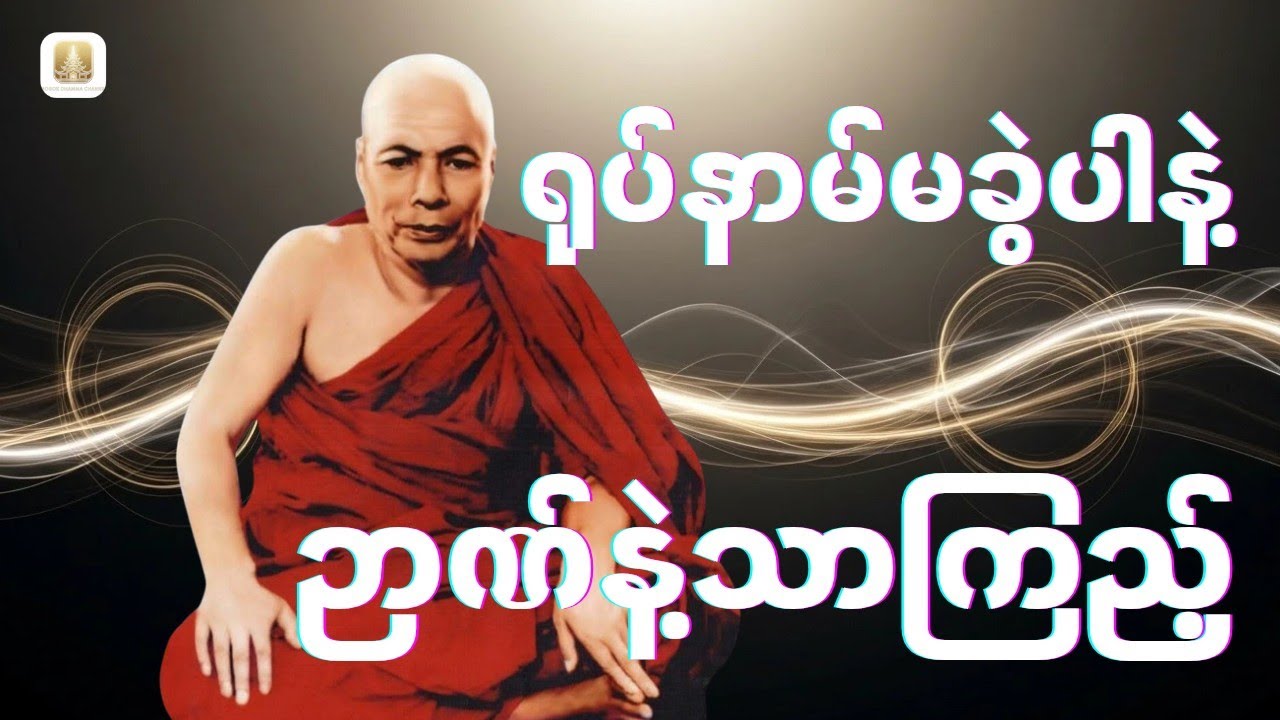 ရုပ်နာမ်ခွဲမကြည့်ပါနဲ့ – ဉာဏ်တစ်ခုတည်းနဲ့သာ မြင်ကြည့်ရမယ့် မိုးကုတ်တရား #တရားတော်များ #တရားတော် 
