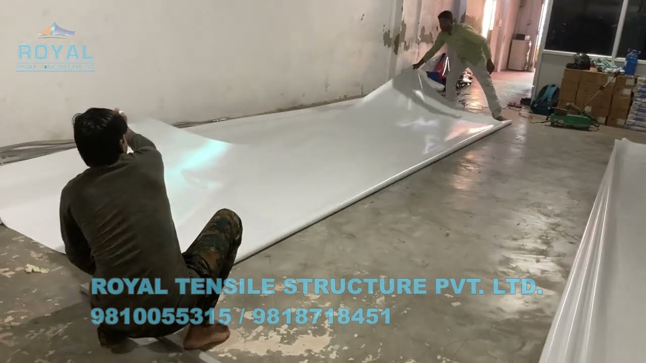 Tensile Fabric Heat Welding