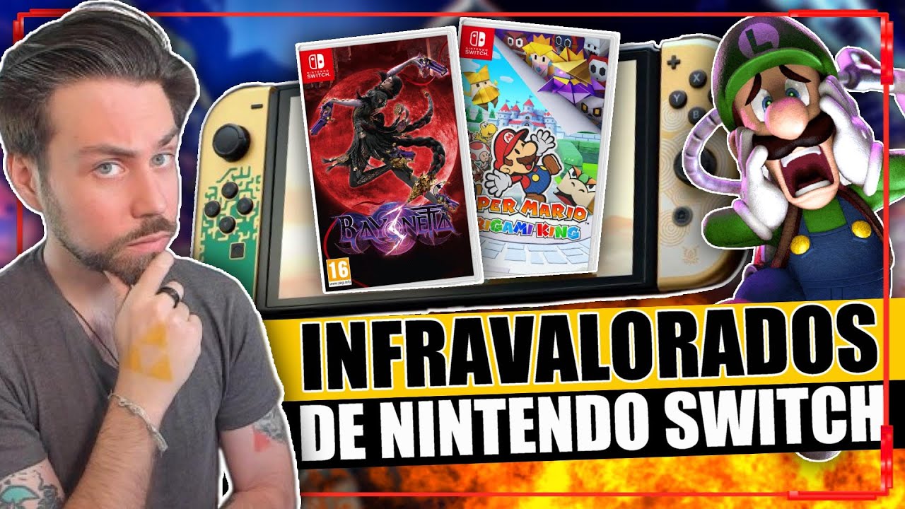 Juegazos INFRAVALORADOS de Nintendo Switch que DEBES JUGAR! Merecen MUCHO MÁS!