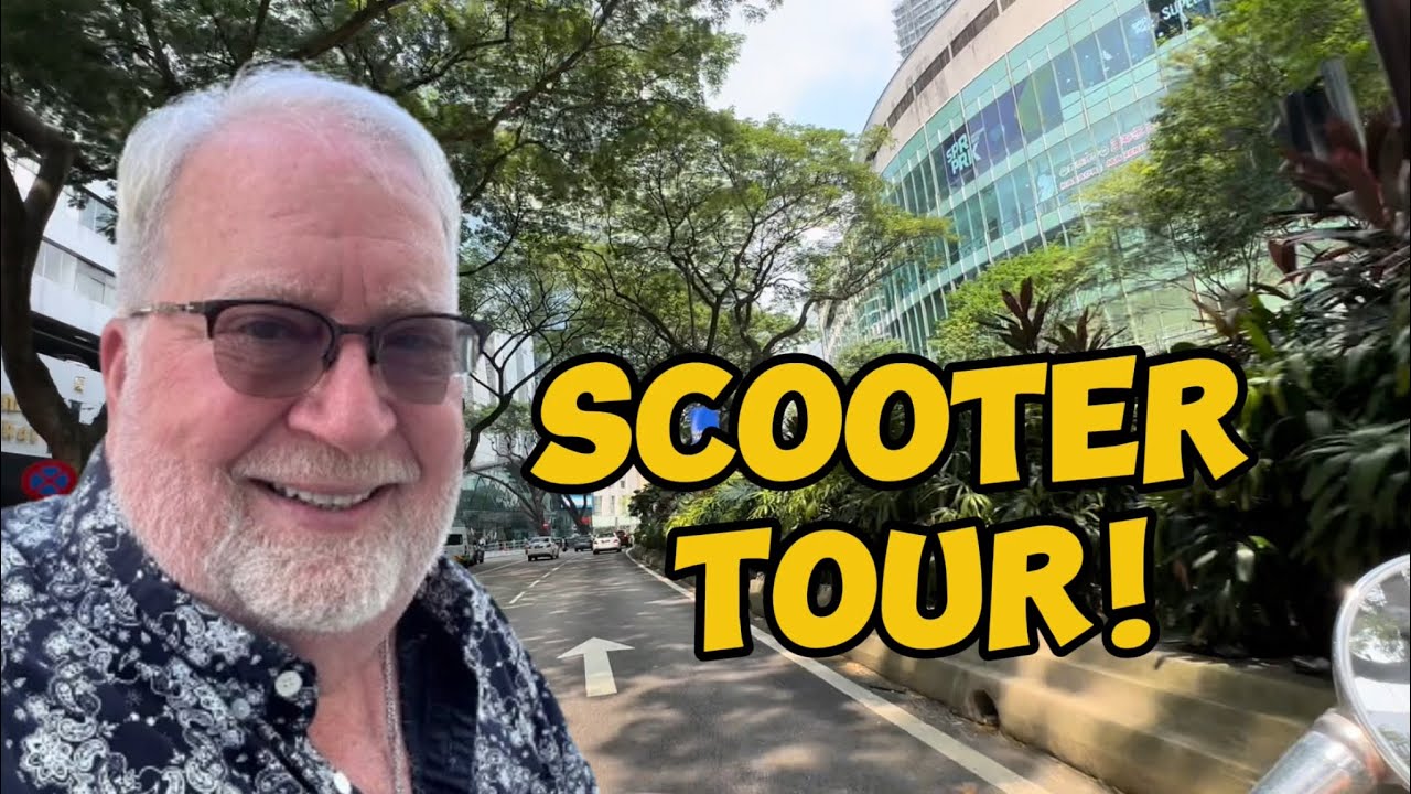 Vespa tour of Kuala Lumpur shopping near me! - Retire to Malaysia!