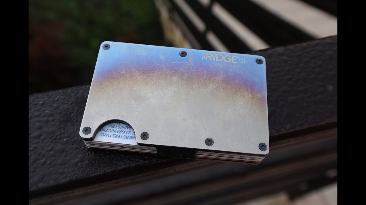 The Ridge Wallet Titanium Review: The best wallet I've ever owned!