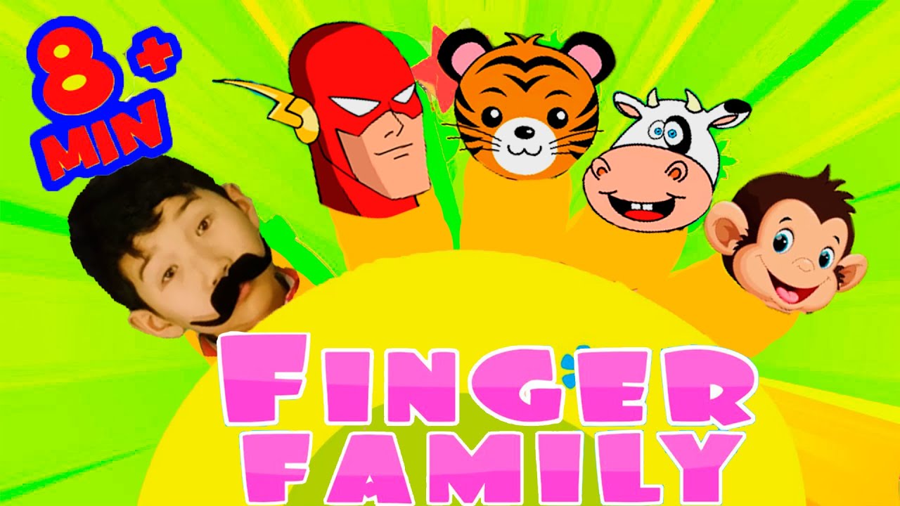 Daddy Finger and more | Mummy Finger | Finger Family  Song @Ya Khan ​