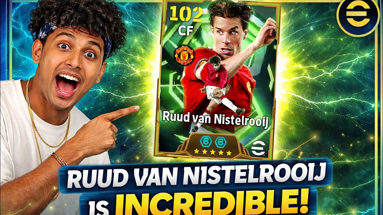 Ruud Van Nistelrooij is Incredible 😲 | eFootball 