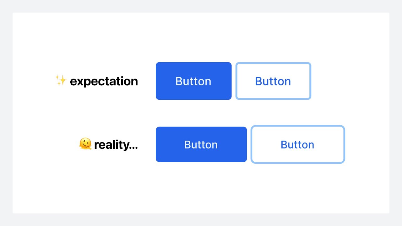 buttons in code don’t match design? this could be why.