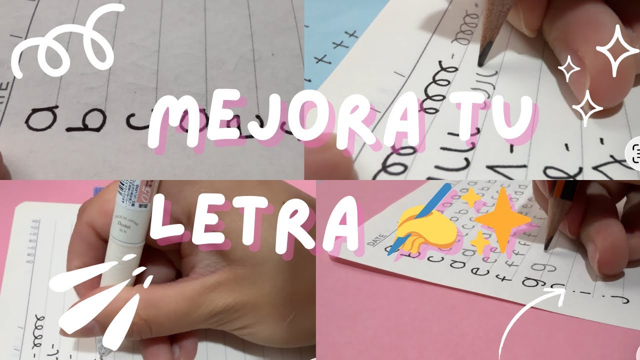 Mejora tu letra en casa✍️✨📝💗 Guía fácil 