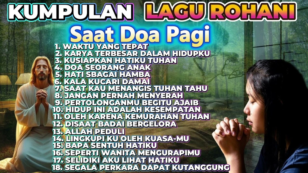 KUMPULAN LAGU DOA PAGI TERBAIK SEPANJANG MASA