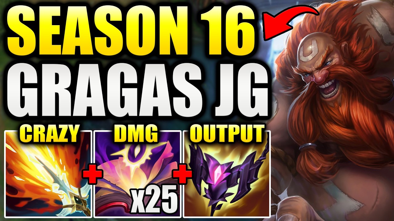 HOW TO CLIMB WITH GRAGAS JUNGLE IN SEASON 16!