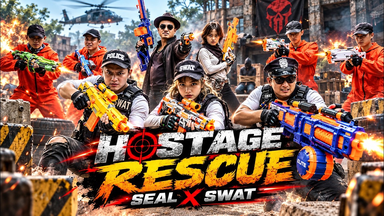 SEALSEAL X Nerf War: Великий побег S