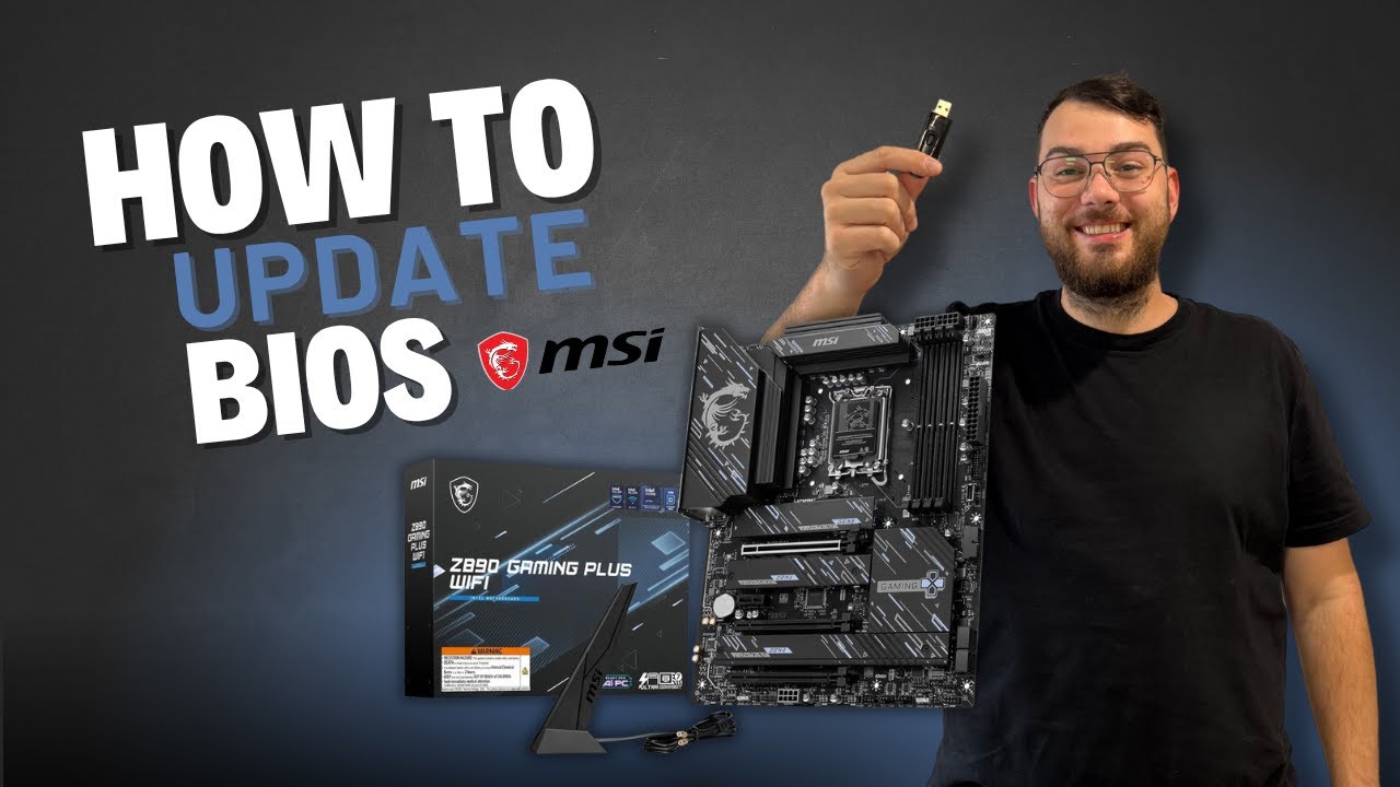 Обновление BIOS материнской платы MSI Z890 GAMING PLUS WIFI (пошаговое руководство)