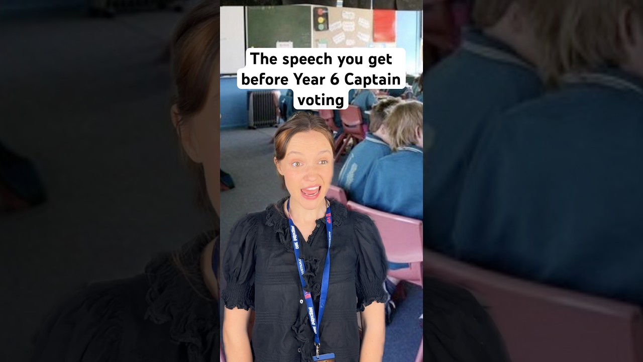 Biggest election of my life #school #teacher #australia #aussie #comedy #school #teacher #primary