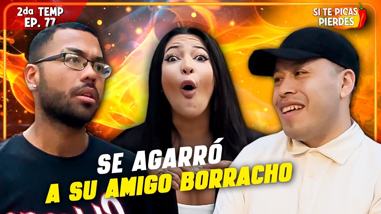 Se la EMPUJ0 a su mejor amigo BORRACHO | EP. 77 | El juego del Si te Picas Pierdes España | T-2