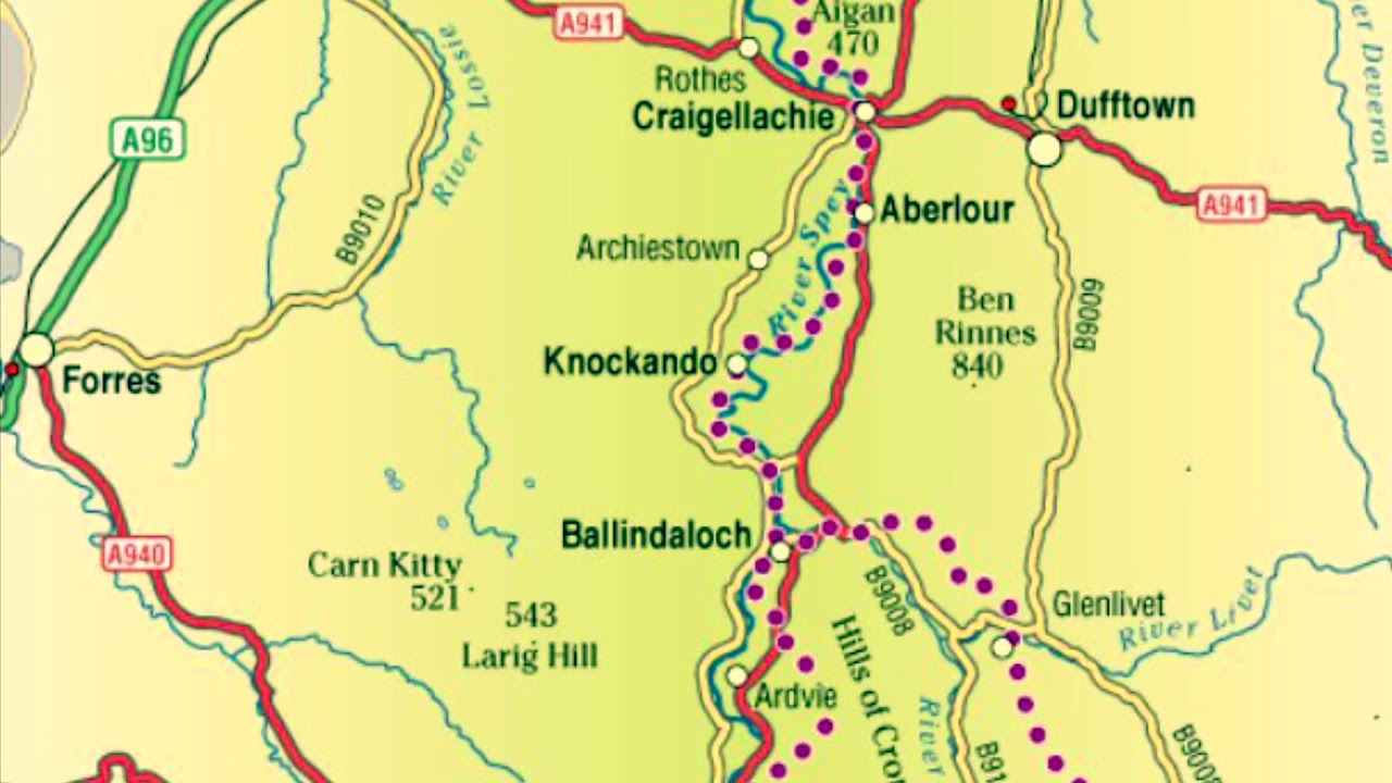 Speyside Way by Gravel bike July 2021 