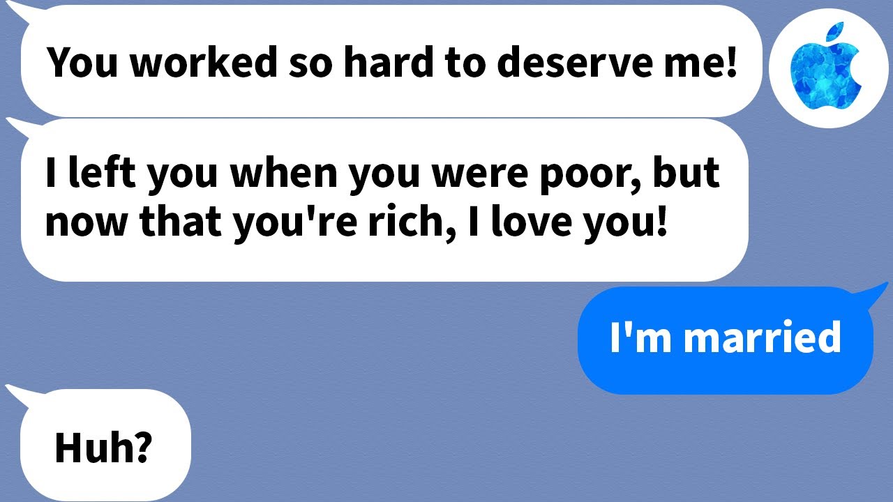 【Apple】My cheating ex wants me back now that I'm rich (I ignored her)