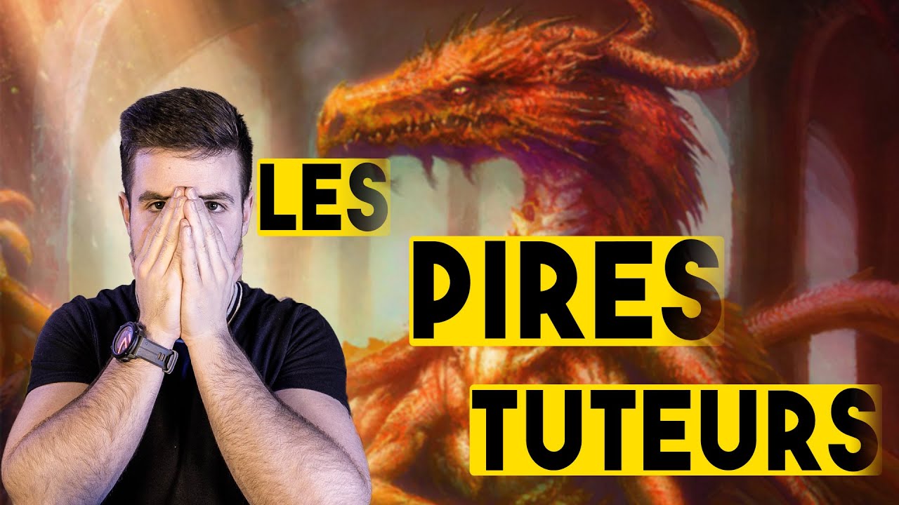 Mes pires tuteurs de stage 🐉