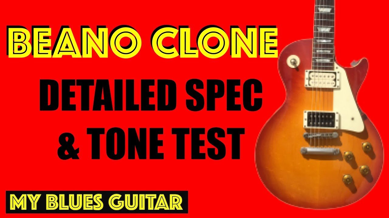 Gibson Les Paul R0 Clapton Beano Clone :: with Garageband Marshall, Fender Tweed & Vox Tone Examples