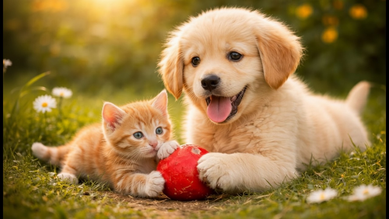 Nobody Wanted This Lonely Puppy — Until a Tiny Kitten Changed His Life