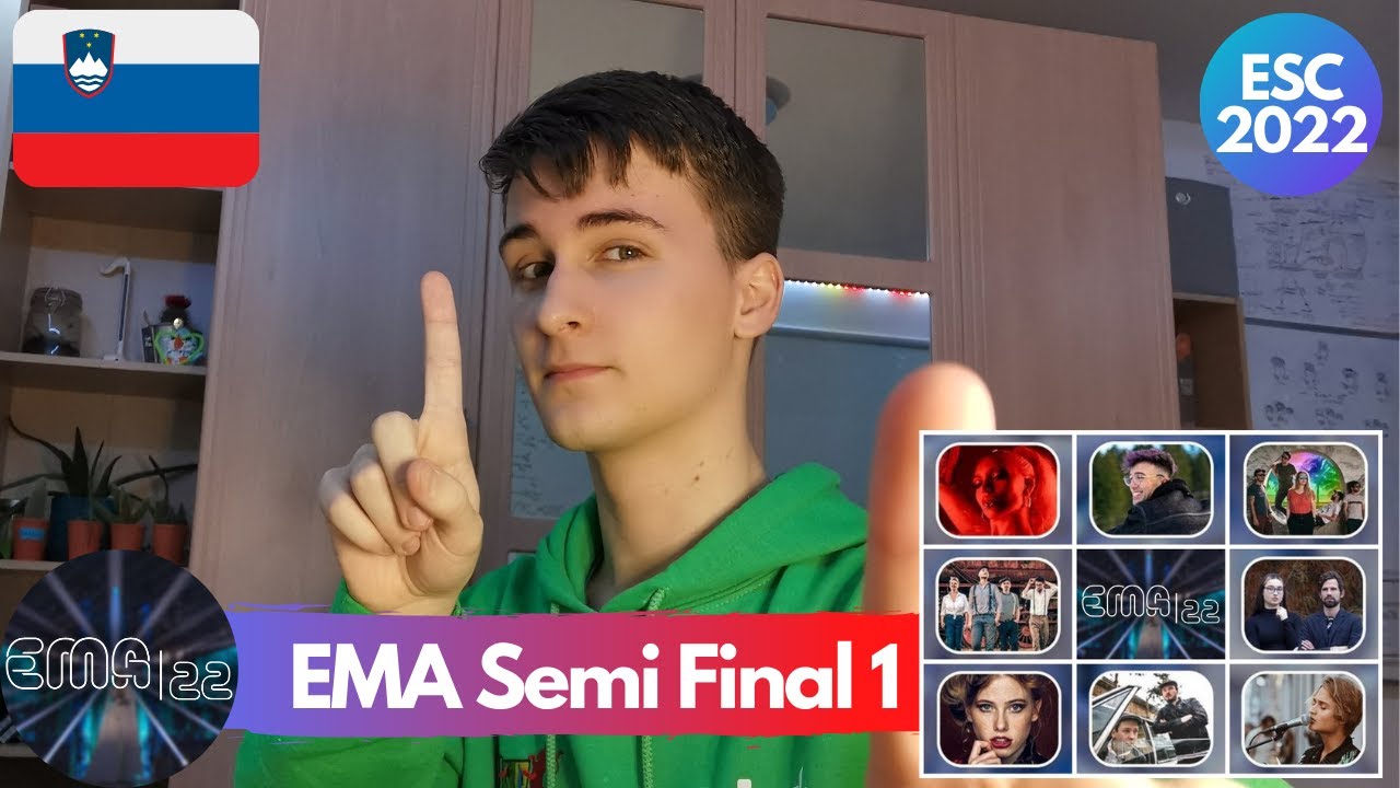 EMA 2022 Semi Final 1 All Songs Reaction 🇸🇮 Slovenia 🇸🇮