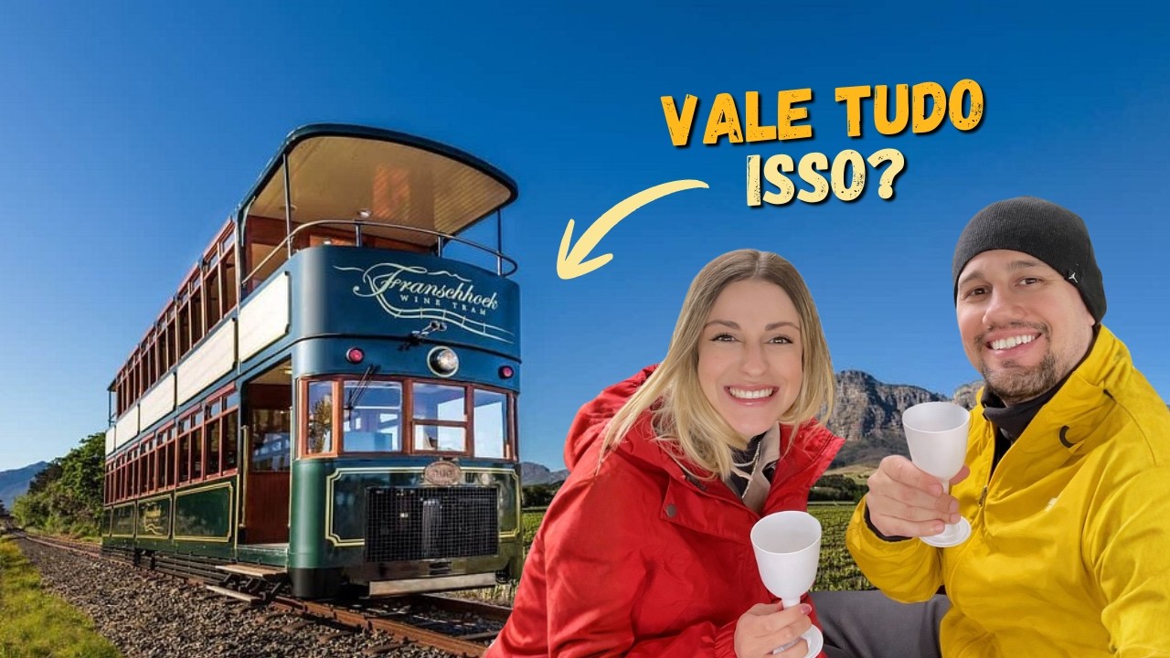 Fizemos o famoso trem do vinho em Franschhoek na África do Sul. Vale mesmo a pena?