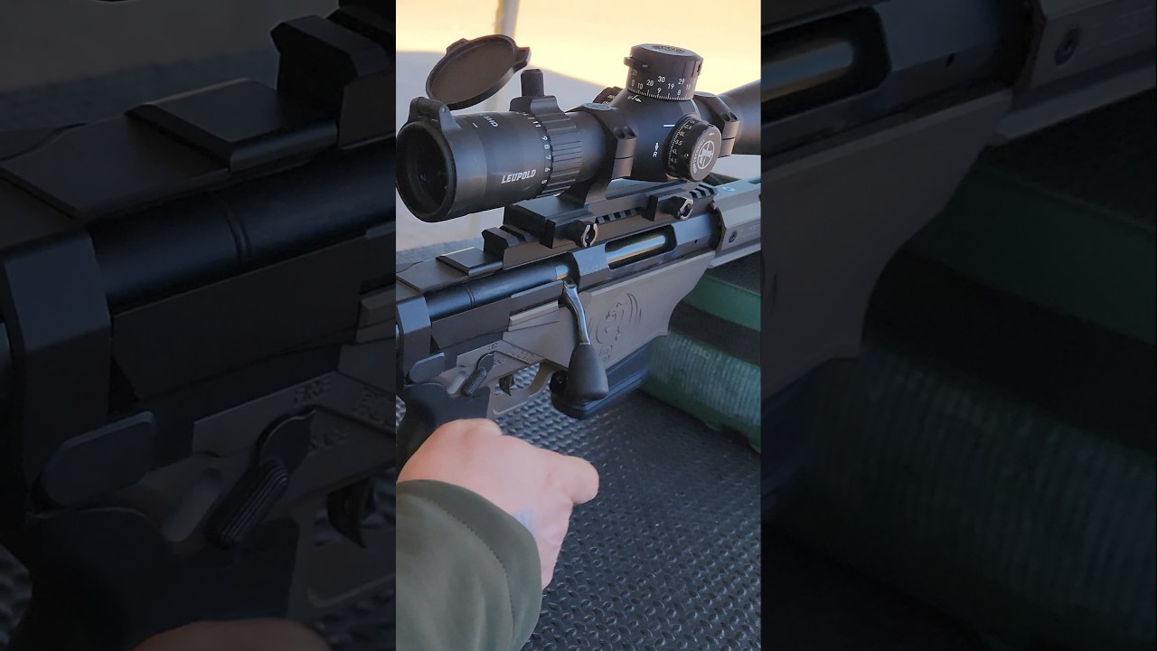 Новая винтовка с продольно-скользящим затвором Ruger Precision 4-го поколения