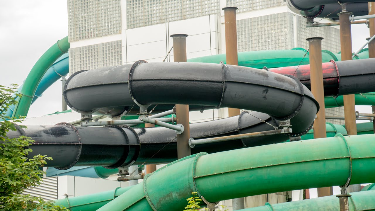 Wet 'n' Wild North Shields - Black Hole | Double Tube Slide Onride POV