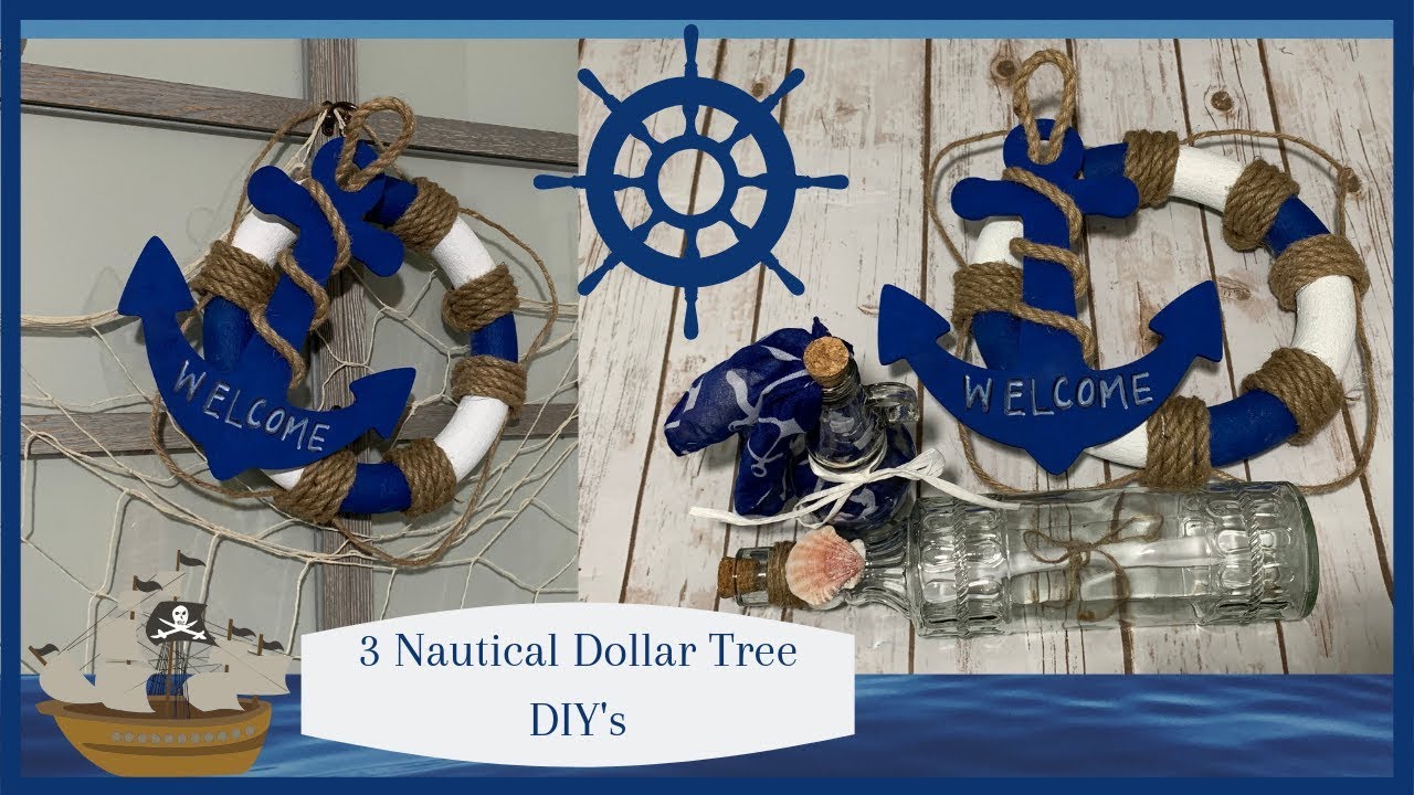 3 Nautical Dollar Tree DIY's