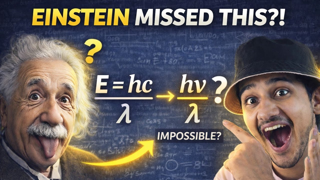 Will Einstein Disagree with me 🤔?||Einstein photoelectric equation||Heisenberg 
