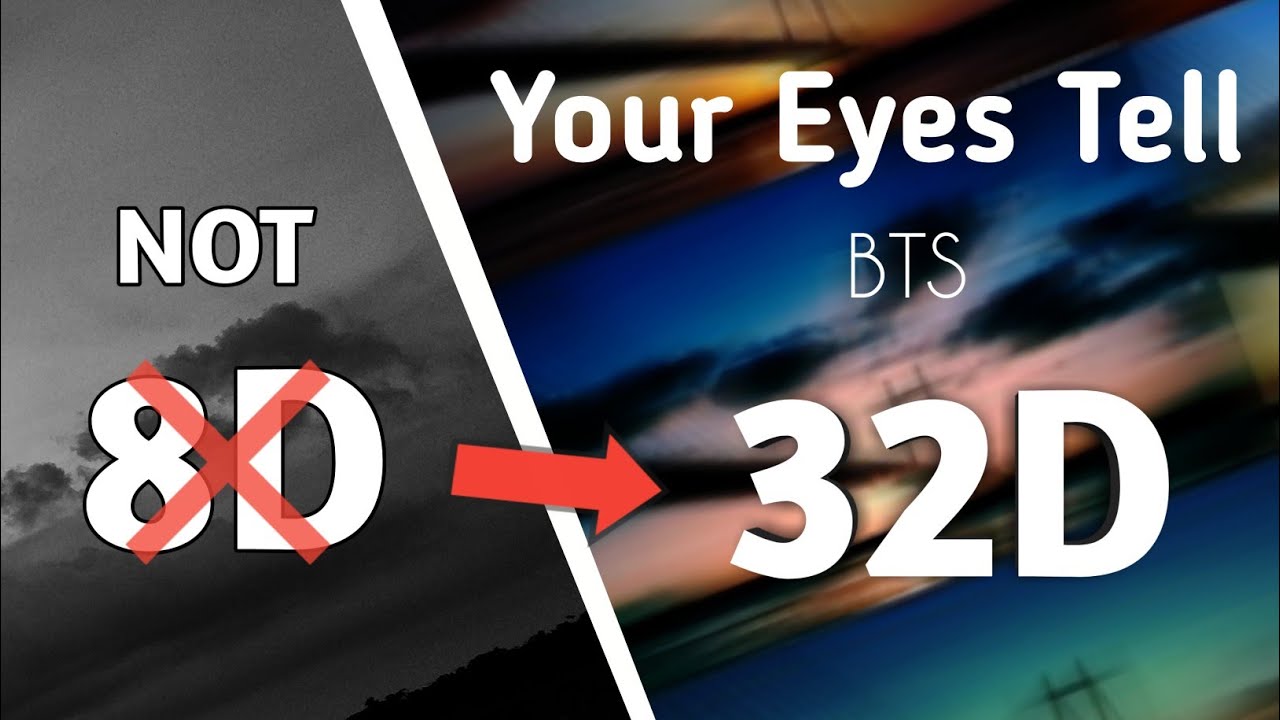 BTS - Your Eyes Tell ( 32D audio 😌🎧,  use headphones |  not 8D or 16D audio )